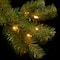 7.5 ft. Pre-lit Hinged North Valley Spruce Pencil Artificial Christmas Tree, Clear Lights